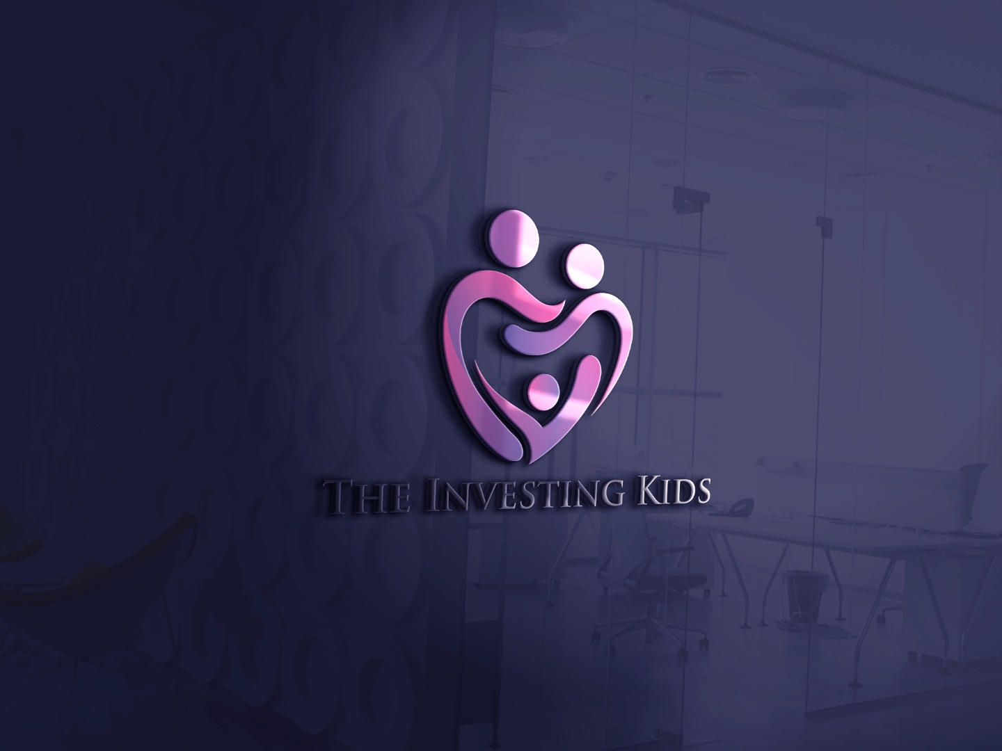 The Investing Kids 3D logo